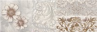 Rocersa Brick Decorado Iseo A Gris dekorcsempe 25x75